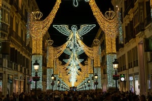 Malaga Christmas 2025 Lightshow Times 2025